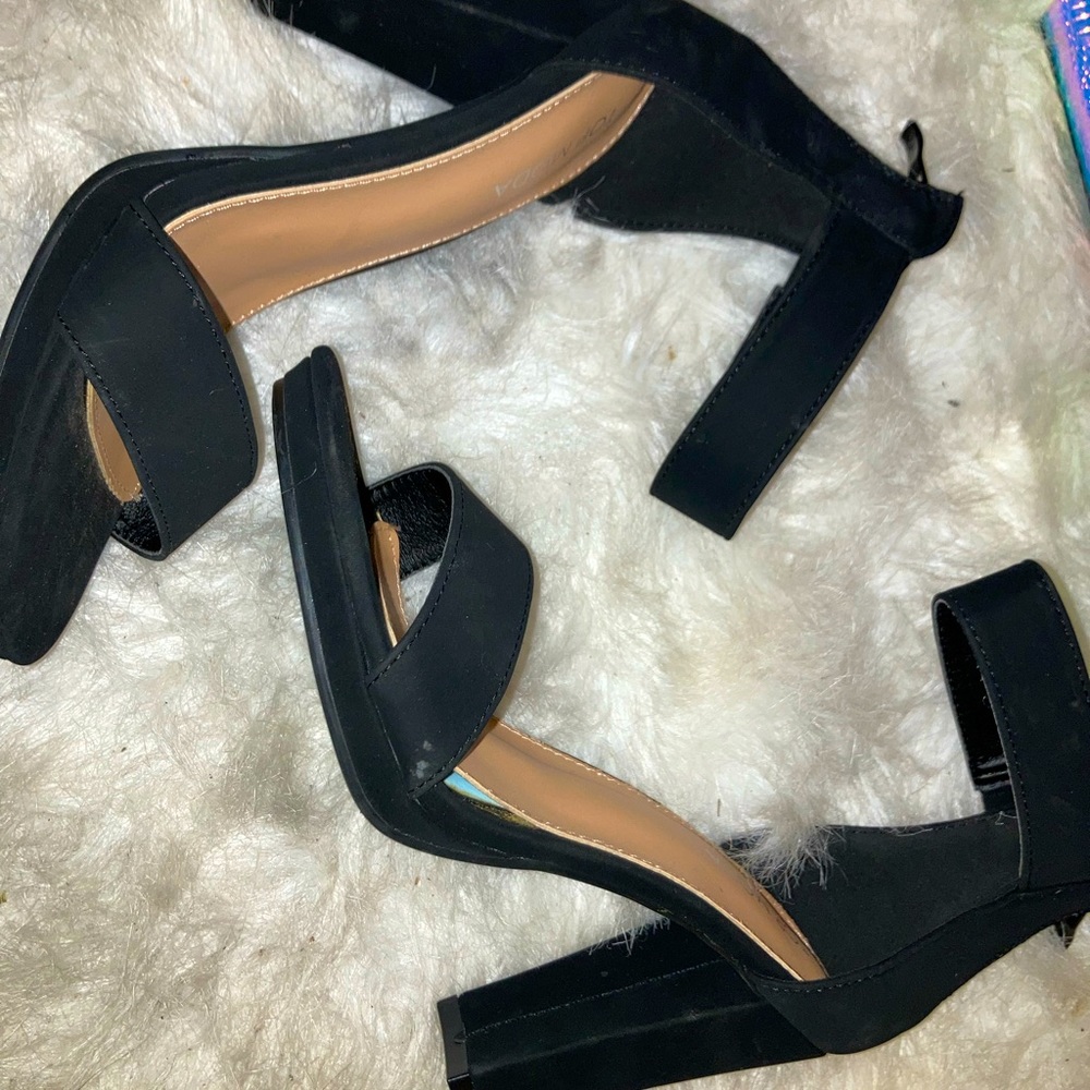 Black heels